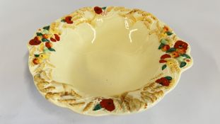 A CLARICE CLIFF CELTIC HARVEST BOWL L 26CM.