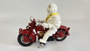 (R) MICHELIN ON M/C FIGURE.