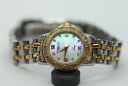 A RAYMOND WEIL GENEVE TANGO LADIES WRIST WATCH,