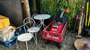 METALCRAFT GARDEN BISTRO SET,