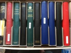 STAMPS: MODEST BALKANS COLLECTION IN TEN DECENT SPRINGBACK ALBUMS, ROMANIA, YUGOSLAVIA, GREECE,