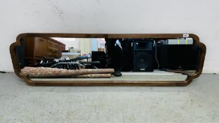 DESIGNER DECO STYLE WALL MIRROR.