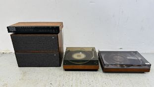 A GROUP OF BANG & OULFSEN AND AUDIO EQUIPMENT TO INCLUDE BEOMASTER 1700 TUNER,