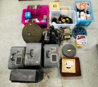 THREE VINTAGE GB BELL & HOWELL PROJECTORS (COLLECTORS ITEMS ONLY),