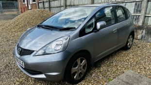 2009 HONDA JAZZ ES I-VTEC - VRM A059 XLE, FIRST REGISTERED 11/12/2009 1339CC PETROL,