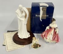 A WEDGEWOOD FIGURINE 'TO HAVE AND TO HOLD' CW445,