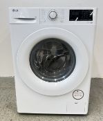 LG 9KG CAPACITY WASHING MACHINE - SOLD AS SEEN.