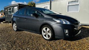 2009 TOYOTA PRIUS T SPIRIT VVT-I-CUT 5 DOOR HATCHBACK VRM - AU59 UUZ, FIRST REGISTERED 03/10/2009,