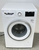 BOSCH SERI 4 ECO SILENCE DRIVE WASHING MACHINE - SOLD AS SEEN.
