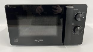 SALTER MICROWAVE - SOLD AS SEEN.