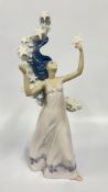 A LLADRO INSPIRATION MILLENIUM 1998 FIGURINES (SMALL FLOWER A/F).