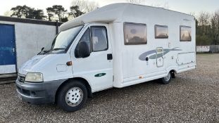 2003 FIAT DUCATO MOTOR CARAVAN. VRM - KC03 0UD.