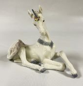 A LLADRO LITTLE UNICORN FIGURINE 05826, IN ORIGINAL PRESENTATION BOX.