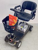 ONE REHAB ILLUSION TRAVELITE ENDURANCE MOBILITY SCOOTER IN OYSTER GREY COMPLETE WITH TWO KEYS,