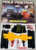 A VINTAGE POLE POSITION SCALEXTRIX SET.
