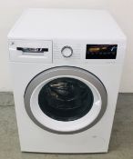 BOSCH SERIE4 8KG ECO SILENCE DRIVE WASHING MACHINE - SOLD AS SEEN.