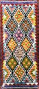 CHOBI KILIM RUNNER, 154 X 66.