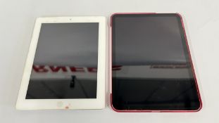 2 X IPADS DATA WIPED, APPLE I.D.