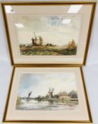 TWO KEITH JOHNSON WATERCOLOURS 