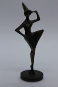 BRONZE ART DECO PIPE TAMP / SEAL