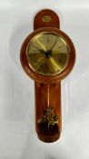 TEMPUS FUGIT WALL HUNG CLOCK.