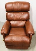 A LAZBOY RECLINING CHAIR.
