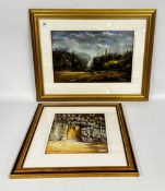 JOHN PATCHETT: COUNTRY SCENE PASTEL 27 X 42.