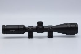 HAWKE 3-9X40 AO MIL DOT RIFLE SCOPE BOXED WITH MOUNTS