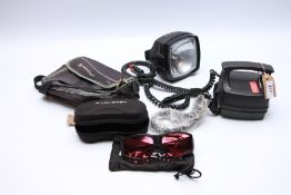 2 X 12 VOLT SEARCH LAMPS,