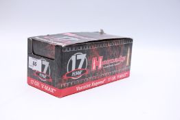 400 X ROUNDS HORNADY 17HMR VARMINT EXPRESS 17GR - (REF: 1667) - (TO BE COLLECTED IN PERSON BY