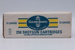 250 X 12 GAUGE GAMEBORE CLEAR PIGEON 6 SHOT 32GMS CARTRIDGES - (TO BE COLLECTED IN PERSON BY