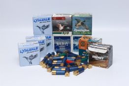 APPROX 250 X 12 GAUGE CARTRIDGES TO INCLUDE REMINGTON SPORTSMAN HI-SPEED STEEL BB SHOT,