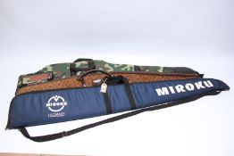 THREE VARIOUS GUN SLIPS