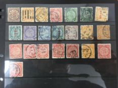 CHINA: 1897 - 1912 USED COILING DRAGONS SELECTION (71)