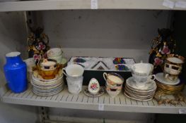 A quantity of decorative china.