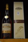 Rastignac XO cognac, boxed.