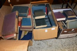 A quantity of books.