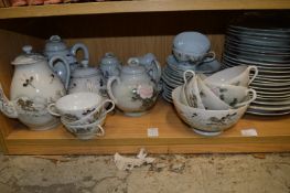 A quantity of Japanese eggshell and other tea ware.