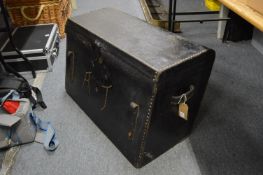 An 18th/19th century coaching trunk.