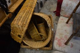 A quantity of baskets.