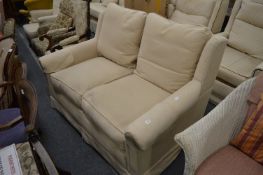 A Wesley-Barrell two seater settee.