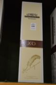 Rastignac XO cognac, boxed.