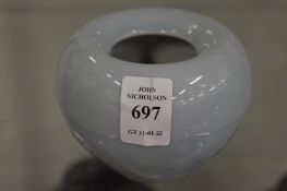 A small Chinese ink pot.