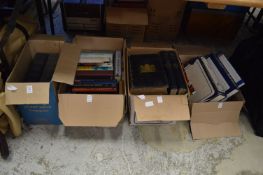 A quantity of books.