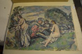 George Weissbort, figures seated beneath a tree, some playing a musical instrument another with a