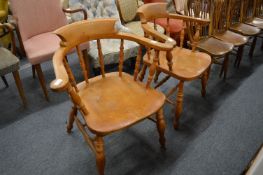 A pair of beech smokers bows.