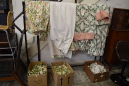 Various curtains, loose covers etc.