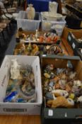 A large quantity of decorative china, ornaments etc.