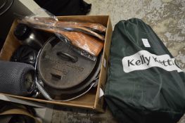 Camping equipment etc.