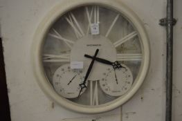 A wall clock.